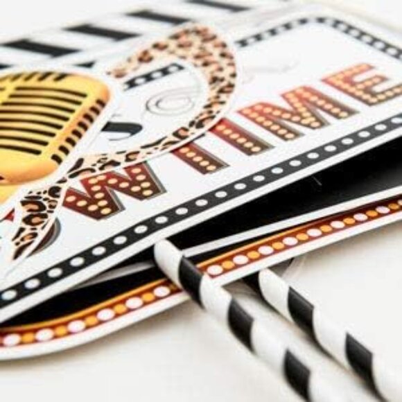 Hollywood Movie Theme Props Cutouts - Picture 6 of 6